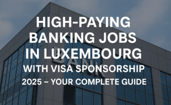 High-Paying Banking Jobs in Luxembourg with Visa Sponsorship 2025 – Your Complete Guide
